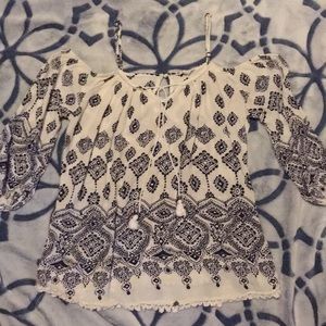 Women’s off the shoulder blouse